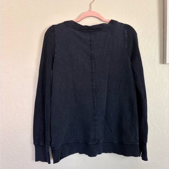 Anthropologie Saturday Sunday Blue Arcana Pullover Sweatshirt small - Picture 7 of 8